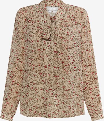 Camicia da donna di Usha in beige: frontale