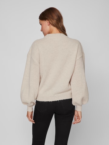 VILA Sweter 'Chinti' w kolorze beżowy