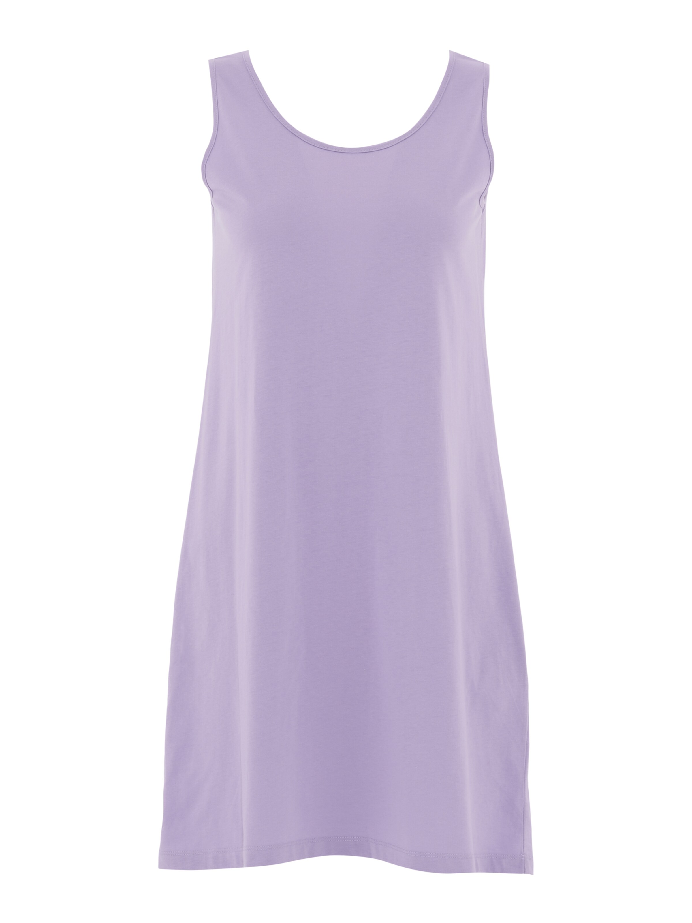 Organication Nachthemd in Lila: Vorderseite