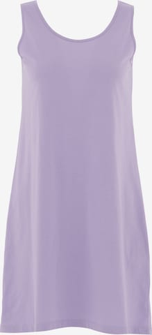 Organication Nachthemd in Lila: Vorderseite