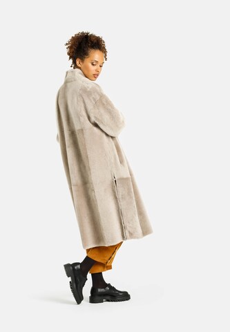 Werner Christ Between-Seasons Coat in Beige