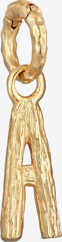 ELLI Pendant 'Buchstabe - A' in Gold: front