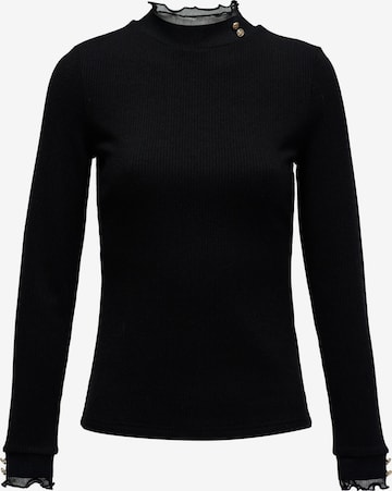 Pull-over Salsa Jeans en noir : devant