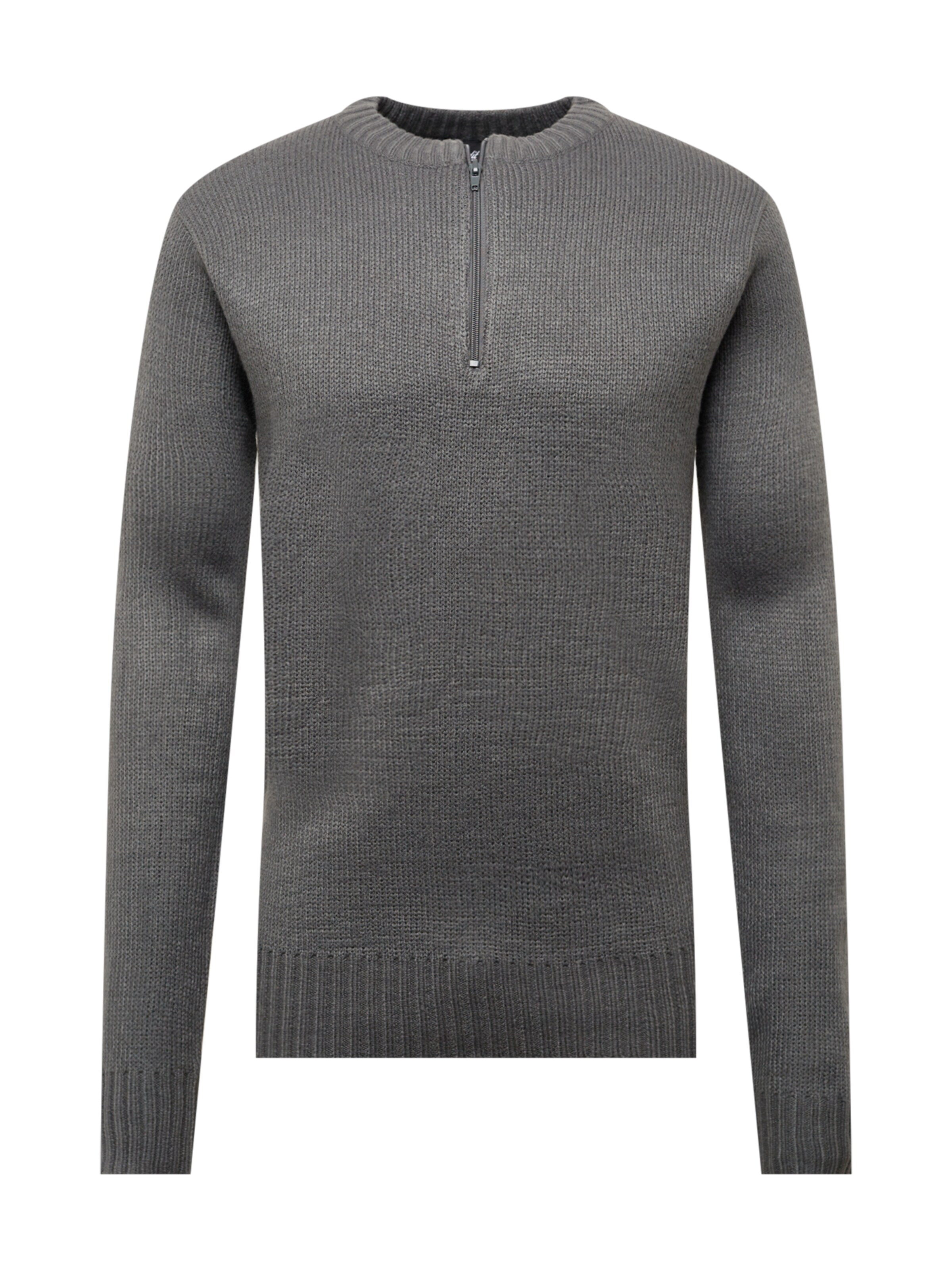 Brandit Свитер 'Armee' в Серый: спереди