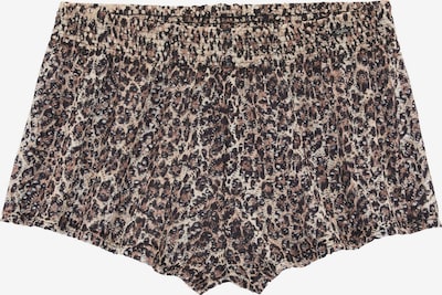 Slip costum de baie BUFFALO pe maro / maro deschis / negru, Vizualizare produs