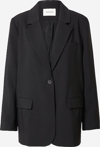 modström - Blazer 'Gale' en negro: frente