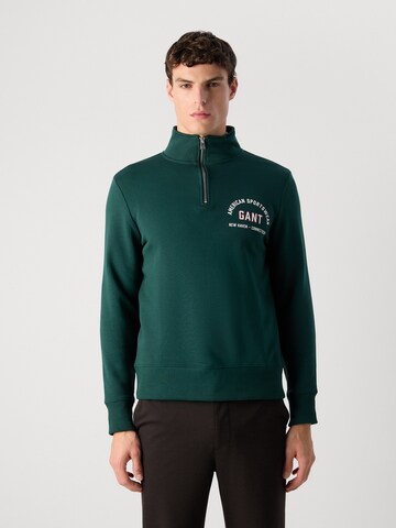 GANTSweater majica - zelena boja: prednji dio