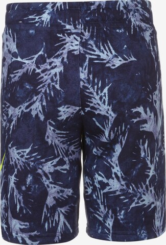 Nike Sportswear Loose fit Pants 'AOP' in Blue