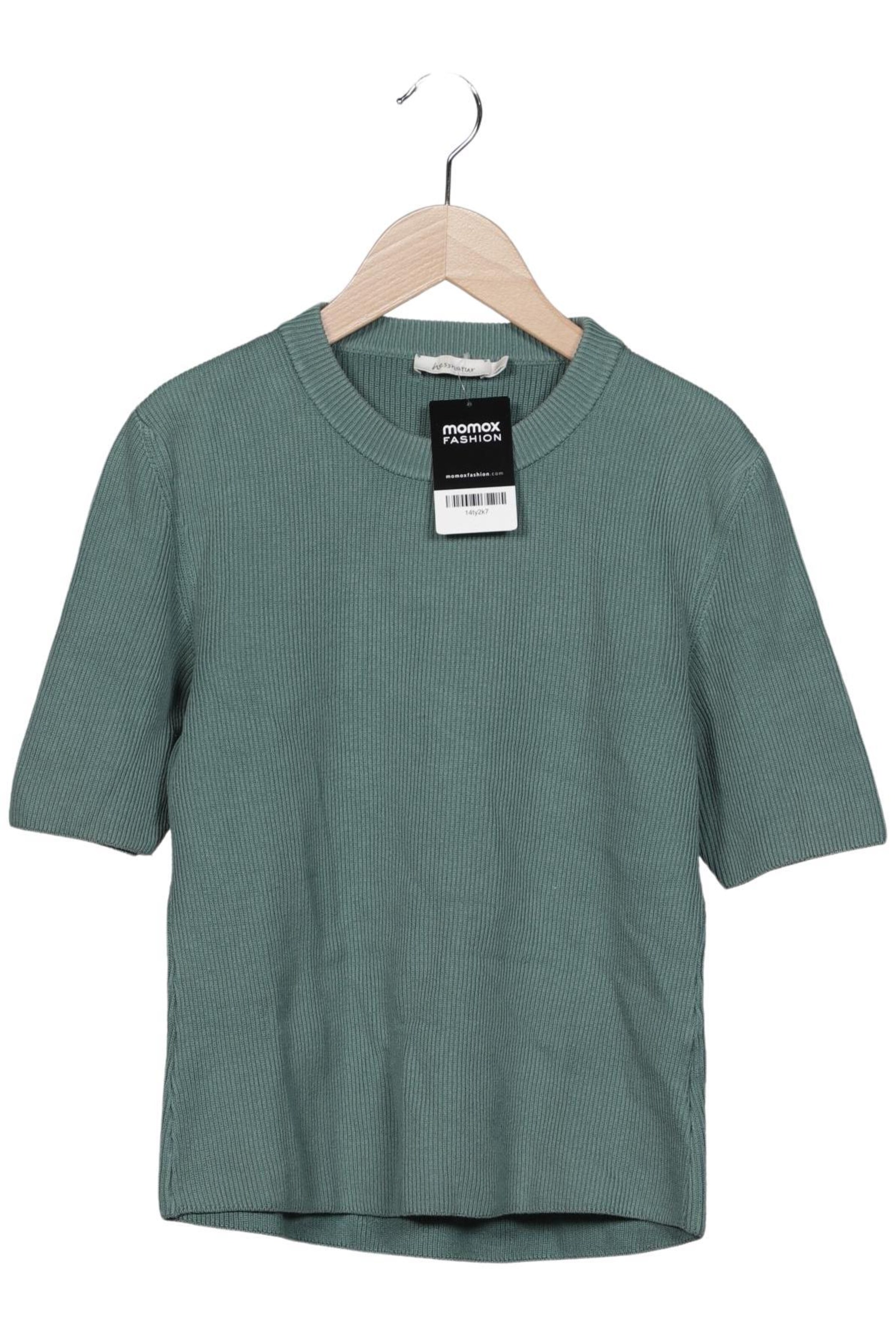 hessnatur Sweater & Cardigan in M in Green: front