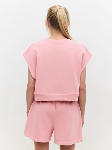 T-shirt No Matter What en rose
