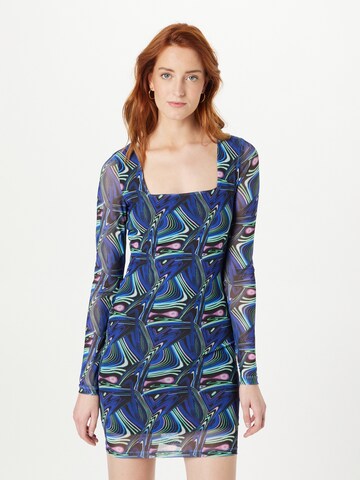 Robe 'LESLEY' Noisy may en bleu : devant