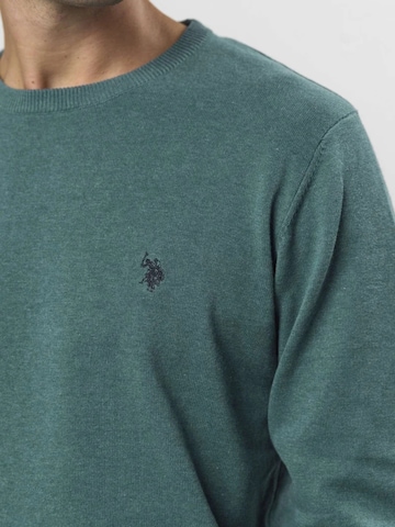 U.S. POLO ASSN. Neulepaita ' Adair ' värissä vihreä