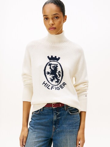 TOMMY HILFIGER - Pullover em branco: frente
