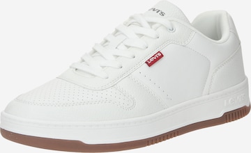 LEVI'S ® Låg sneaker 'DRIVE' i vit: framsida