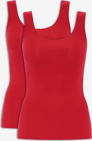 Maillot de corps Chantelle en rouge : devant