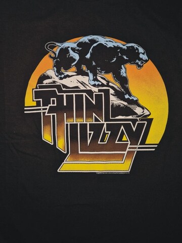 Thin Lizzy Shirt 'Thin Lizzy Nightlife T-Shirt' in Black