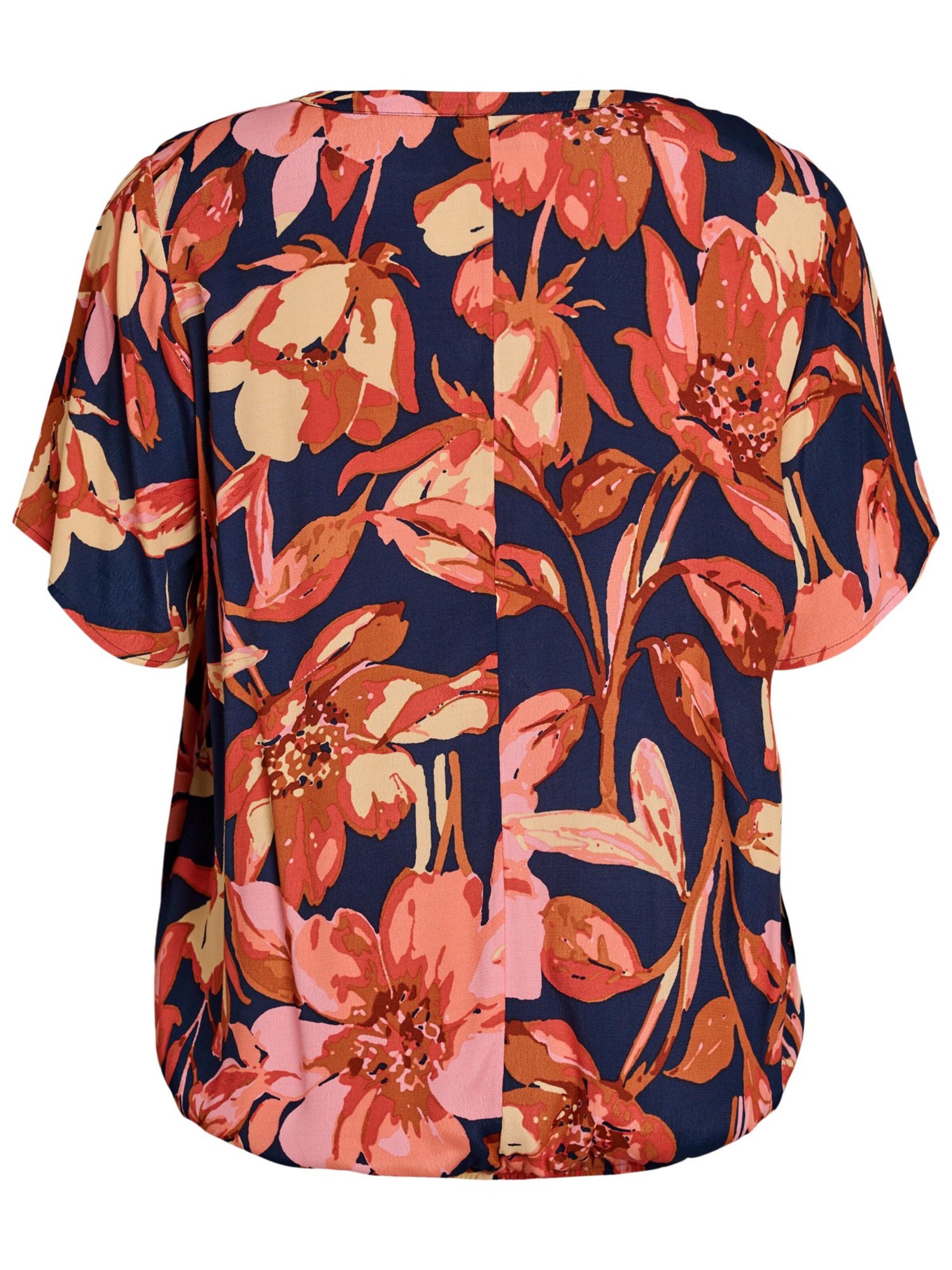 Zizzi Bluse 'VBELLA' in Blau