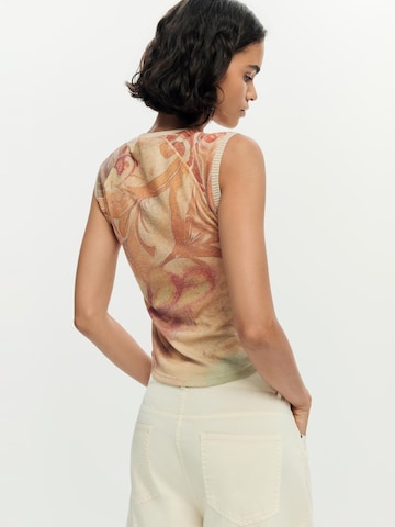 Desigual T-shirt i beige