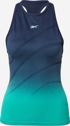 Reebok Sport Sports Top in marine blue / Navy / Turquoise, Item view