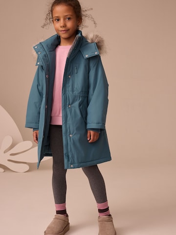 Next - Abrigo en azul: frente