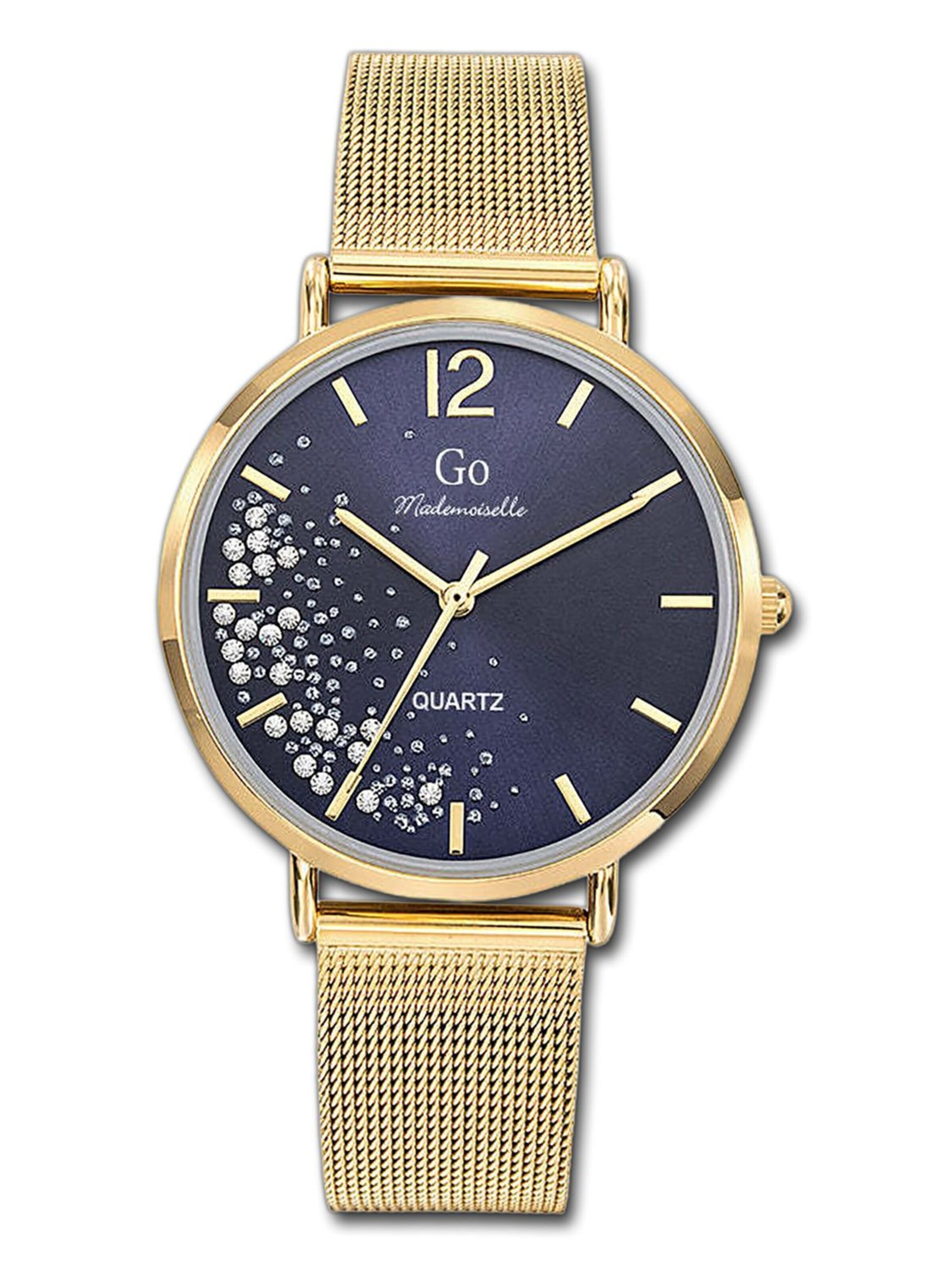 GO GirlOnly Analog Watch in Gold: front