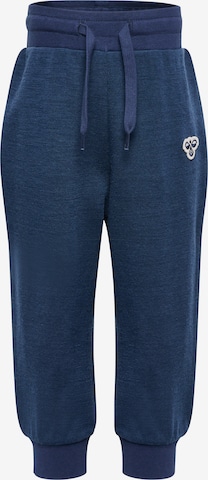 Pantalon 'Mini' Hummel en bleu : devant