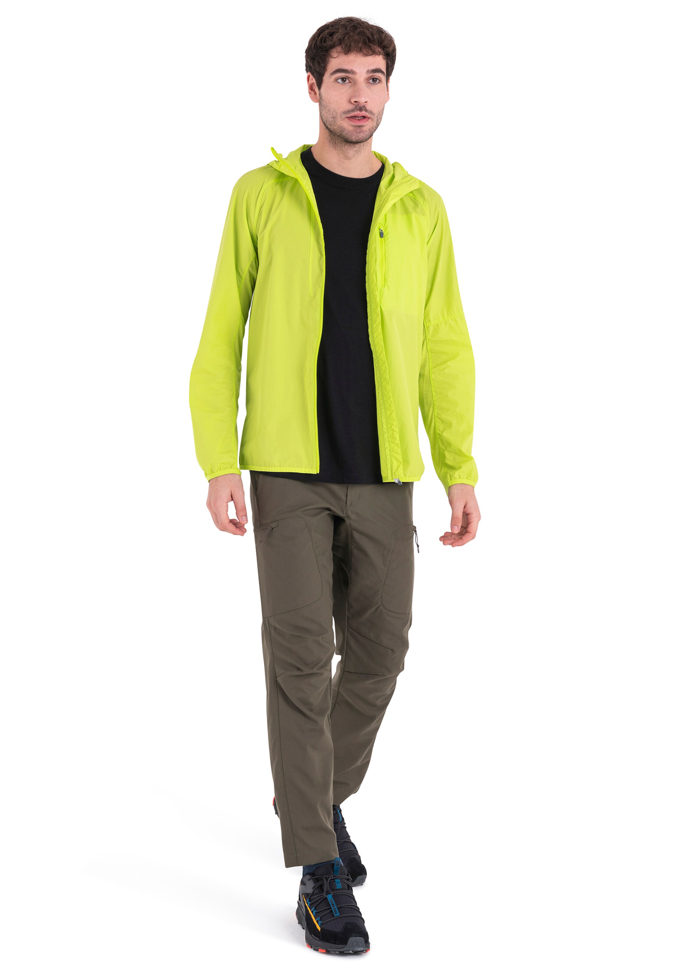 ICEBREAKER Funkcionális felső 'Tech Lite III' - fekete