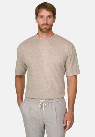 Boggi Milano Shirt in Beige: voorkant