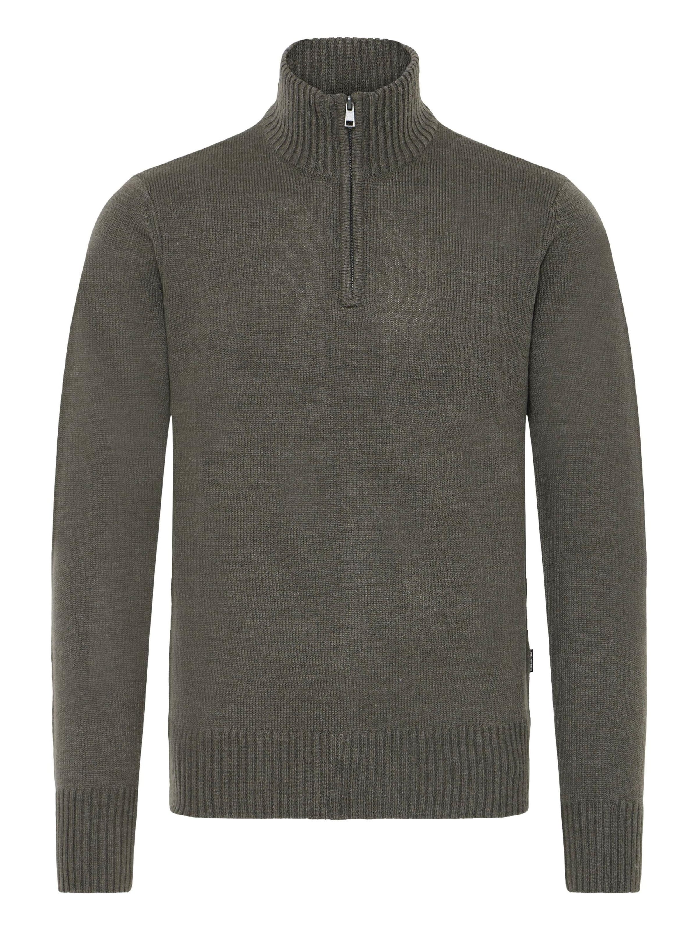 BLEND - Pullover ' BHRyce ' em cinzento: frente