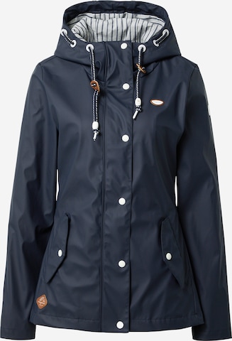 Ragwear Between-Season Jacket 'MARGGE' in Blue: front