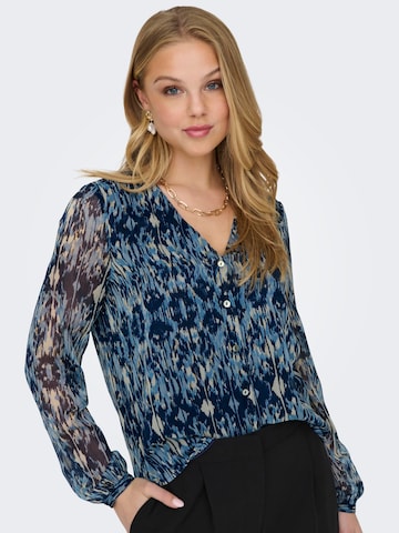 Camicia da donna 'Luna' di ONLY in blu