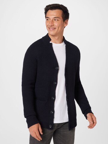 Only & Sons Knit cardigan 'LAZLO' in Blue: front