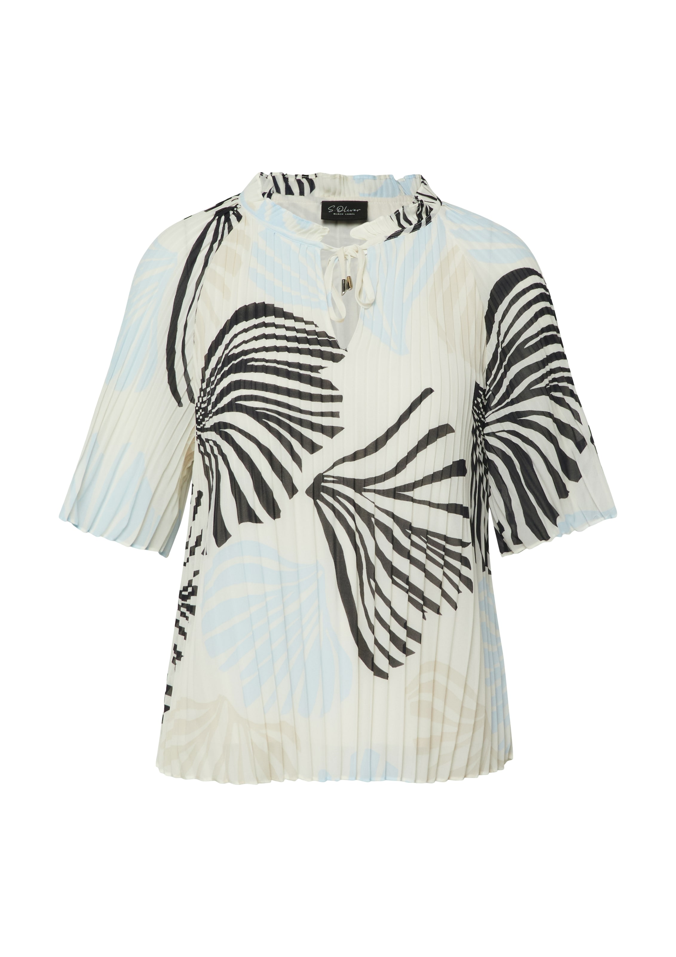 s.Oliver BLACK LABEL Blouse in Beige: front