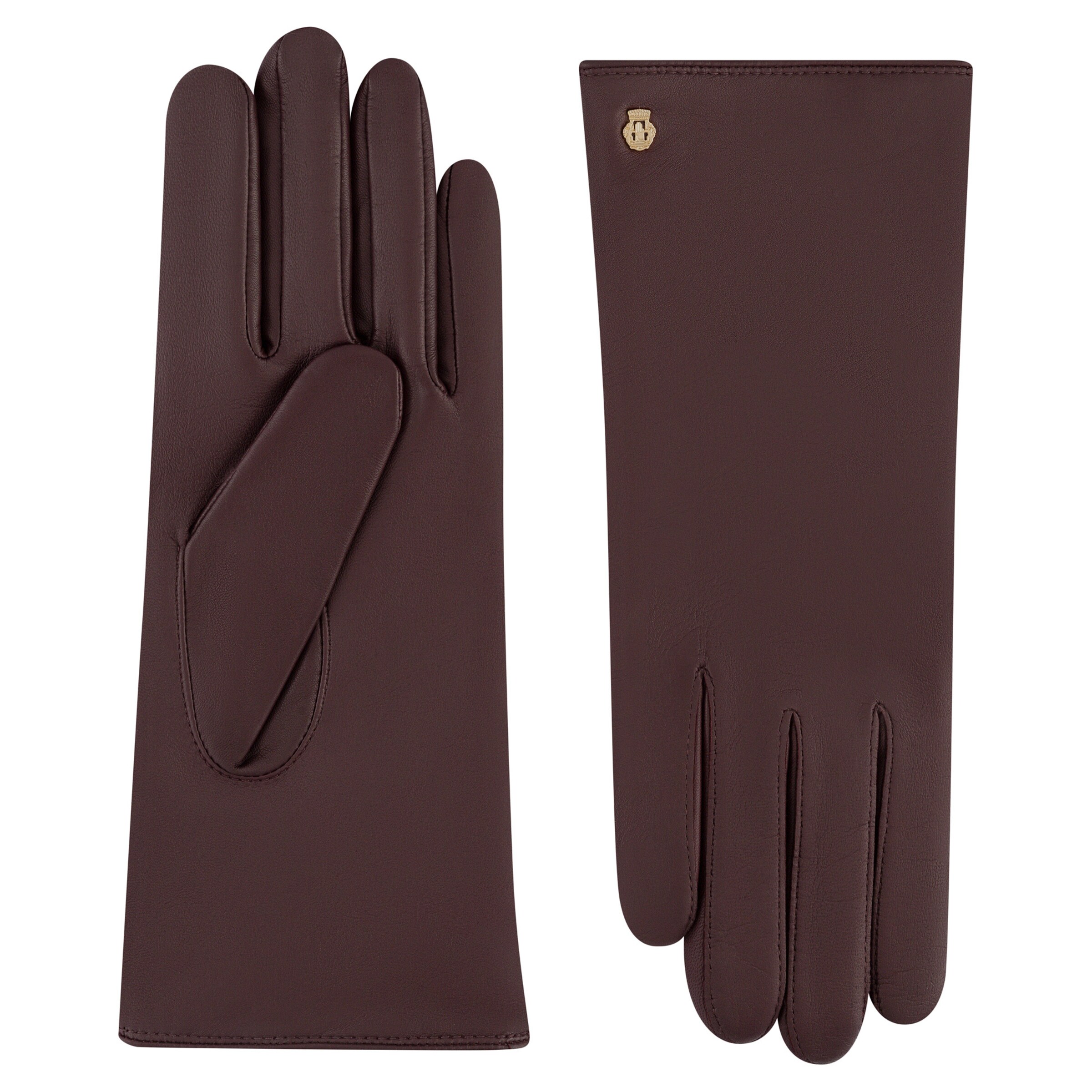 Mezzoguanti 'HAMBURG' di Roeckl in marrone: frontale