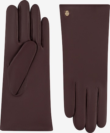 Gants 'HAMBURG' Roeckl en marron : devant