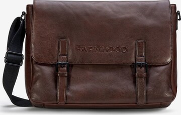 Borsa portadocumenti di Farmhood in marrone