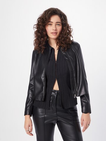 Sisley Between-season jacket in Black: front