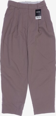 WEEKDAY Pants in XS in Pink: front