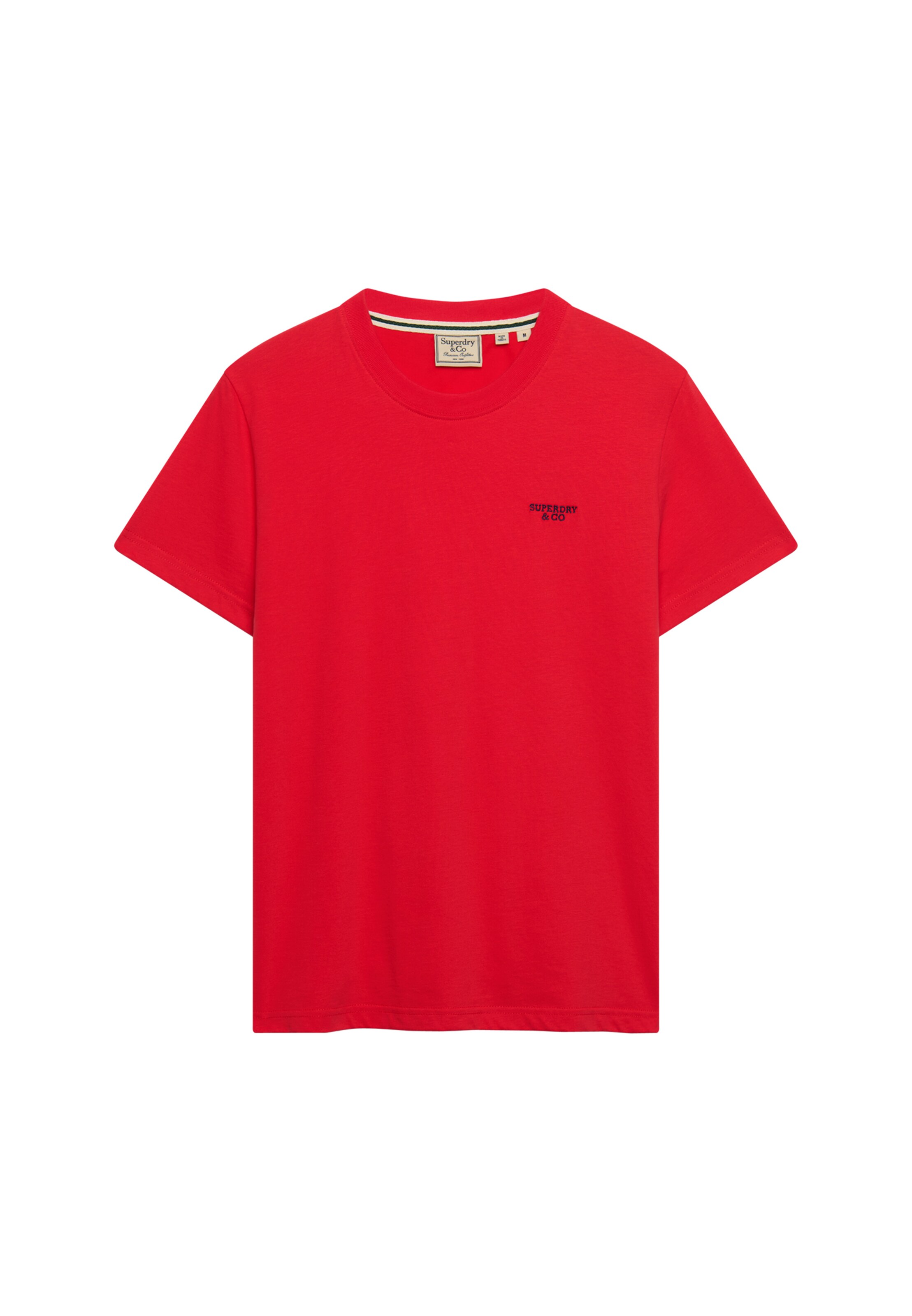 Superdry & Co Shirt 'Essential' in Rood: voorkant