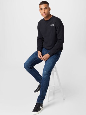 JACK & JONES Sweatshirt 'VIRTUEL' in Schwarz