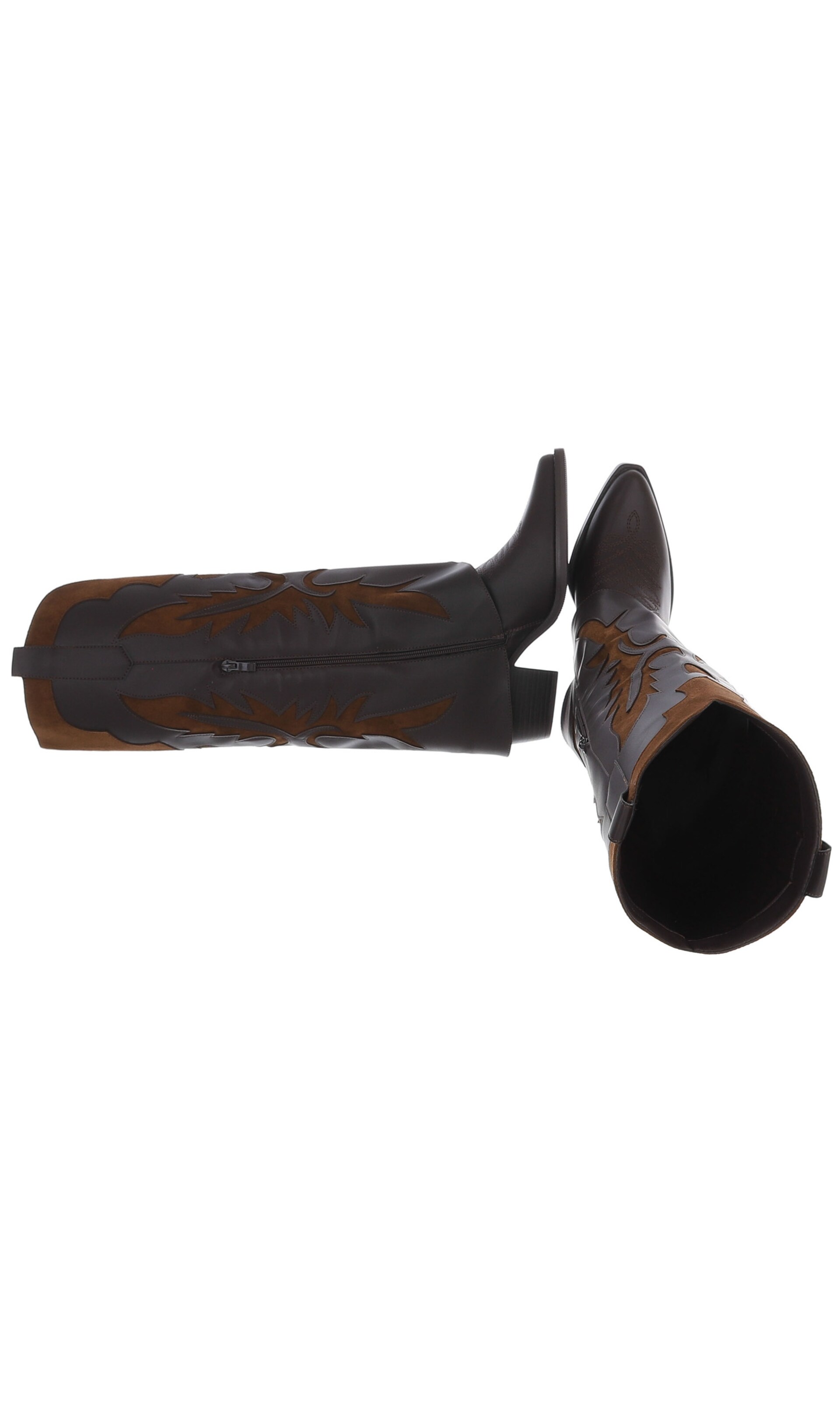 Ital-Design Cowboy Boots in Brown