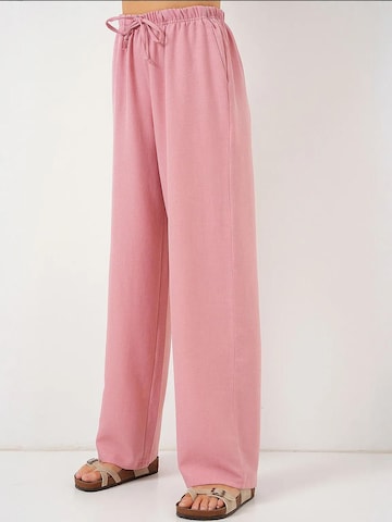 Bigdart - Regular Calças em rosa