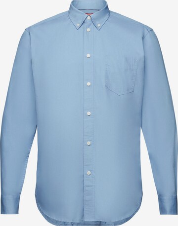 Coupe regular Chemise ESPRIT en bleu : devant