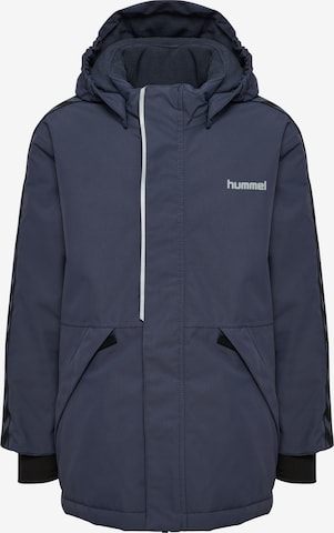 Hummel Athletic Jacket 'CHEVRON SNOW' in Blue: front