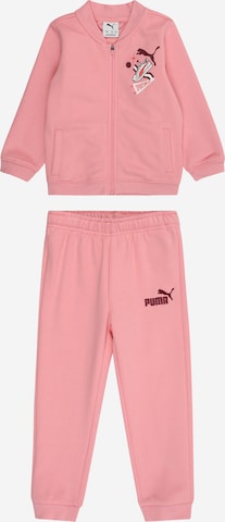 PUMA Костюм для бега 'MINICATS' в Ярко-розовый: спереди
