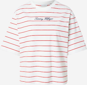 TOMMY HILFIGER Tričko - Červená: predná strana