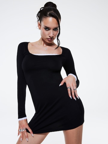 SHYX - Vestido 'Valentina' en negro: frente