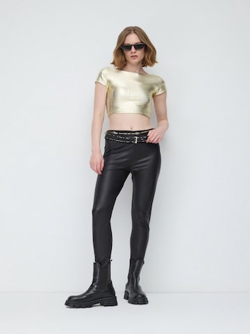 No Matter What Shirt 'Athlet' in Goud
