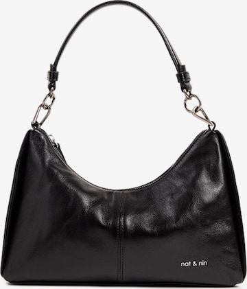 Nat&Nin Olkalaukku 'Rejina' värissä musta: etupuoli