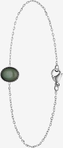 Lucardi Armband 'Naturstein ' in Zilver: voorkant